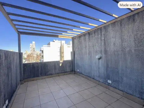 Departamento Monoambiente con 1 baño