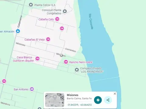 Terreno en Venta en Barrio Caima, USD 23.000