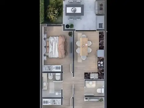 Depto Tipo Casa en Venta de 2 dormitorios