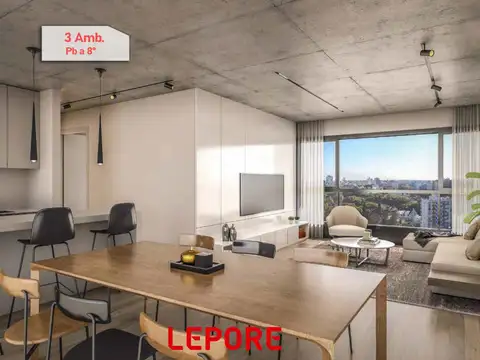 Departamento en Venta de 3 ambientes