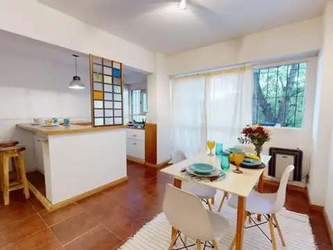 Departamento Monoambiente con 1 baño