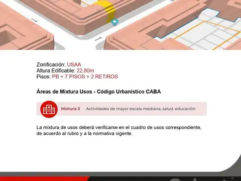 Terreno en Venta en Villa Urquiza, USD 320.000