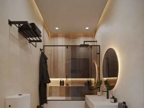 Departamento 2 ambientes con 1 baño