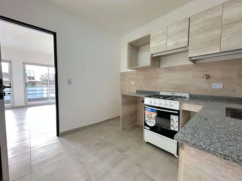 Departamento de 2 ambientes con 2 balcones