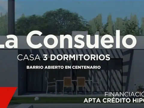 VENTA CASA 3 DORMITORIOS, LA CONSUELO, CENTENARIO