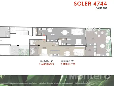 Departamento en Venta de 2 dormitorios