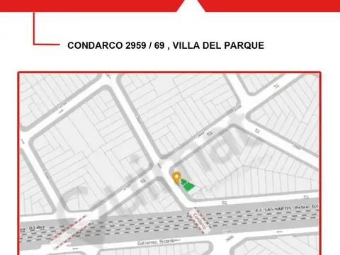 Terreno en Venta en Villa del Parque, USD 470.000