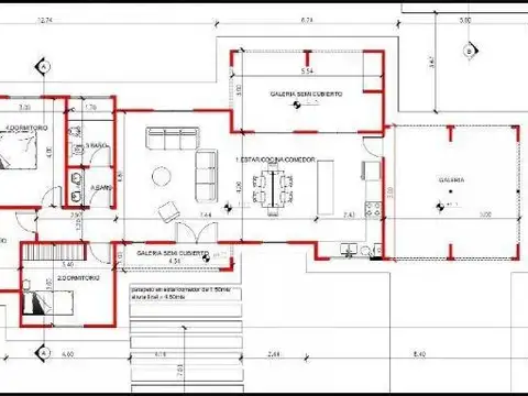 Casa en Alquiler de 3 dormitorios