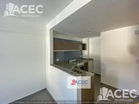 Departamento 2 ambientes con 1 baño