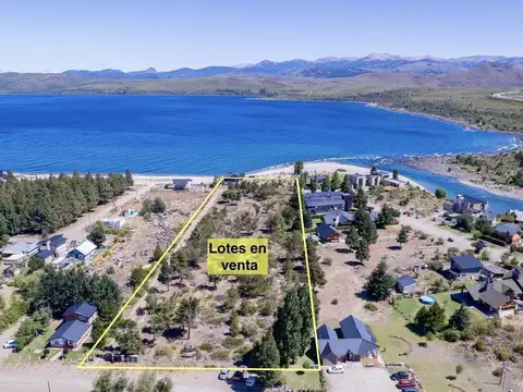 Terreno con acceso al lago en venta, Dina Huapi