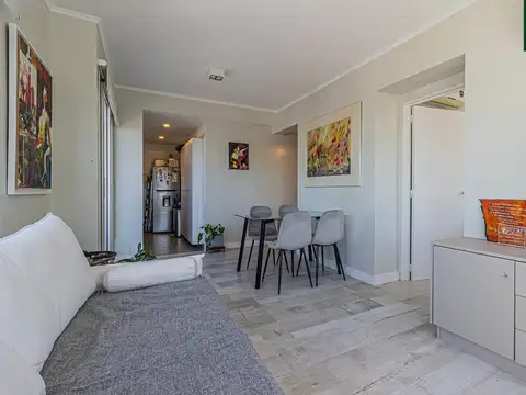 Departamento 2 ambientes con 2 baños