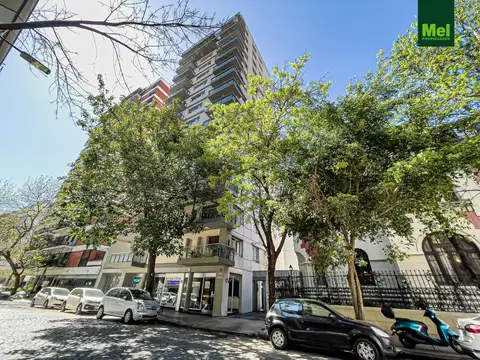 hermoso 2 amb con cochera piso alto exelente vista