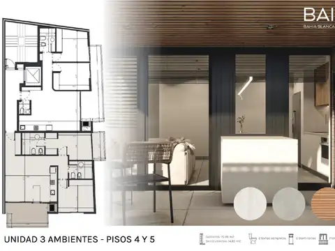 Departamento en Venta al Norte