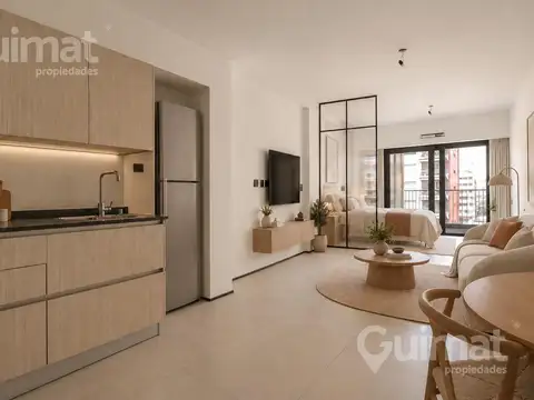 40 m2    Monoambiente  Balcon    full amenities Villa Urquiza