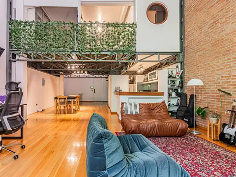 Departamento 2 ambientes con 2 baños