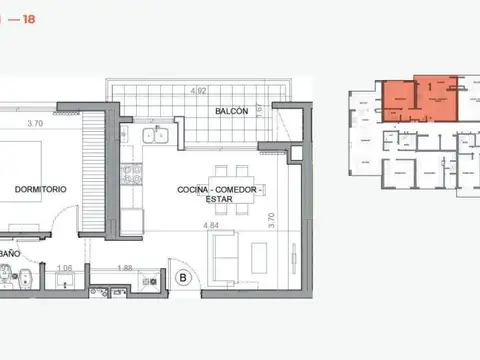 Venta departamento en Santa Fe en Desarrollo