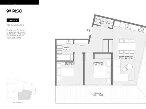 Departamento - Palermo