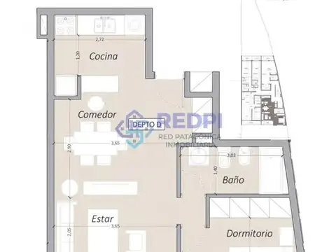 Departamento en Venta al Oeste