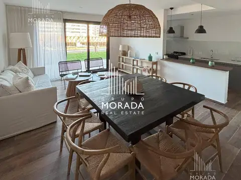 Venta departamento 3 ambientes PB con jardin en Vivant Tortugas Norte