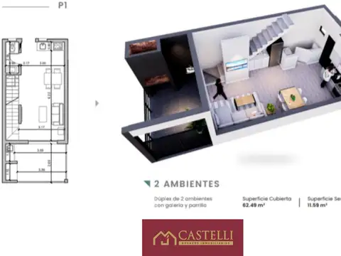 Departamento en Venta al Norte