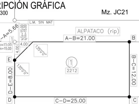 Terreno en Venta en Rincón de los Sauces, USD 53.000