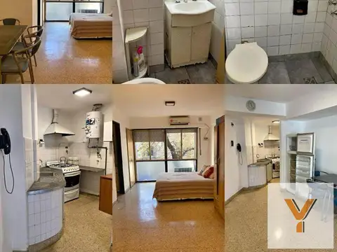 Departamento en Alquiler - Monoambiente 1 Baño - 38mts - La Plata