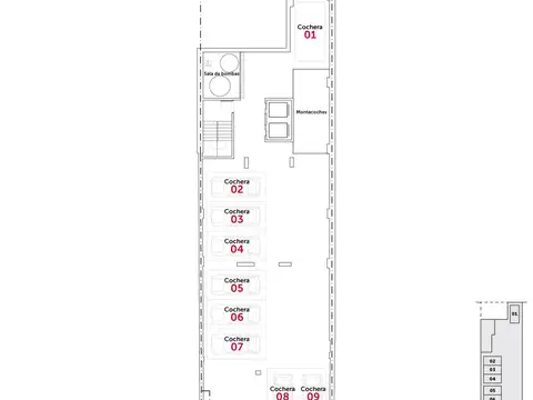 Cochera en Venta Cubierta