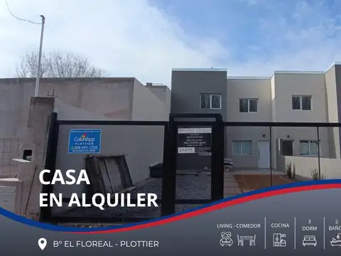 Casa en Alquiler en Plottier, Confluencia