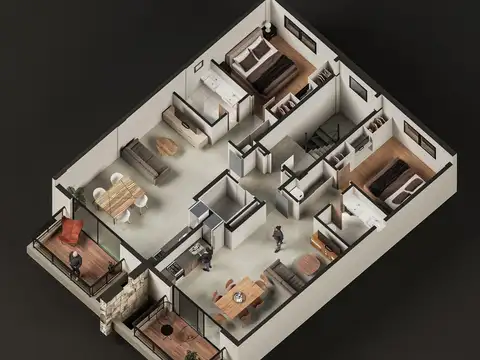 Departamento en Venta de 2 ambientes