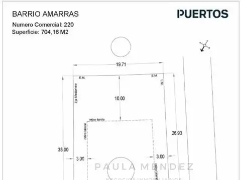 Amarras-Puertos/Lago Escobar 200