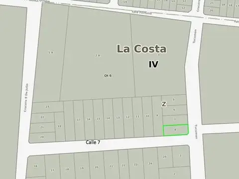 Terreno en Venta de 1890,0 m2