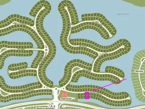 Terreno en venta - 800mts2 - Puertos del Lago