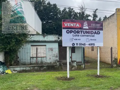 TERRENO COMERCIAL RUTA 8 - Av. José E. Uriburu 400