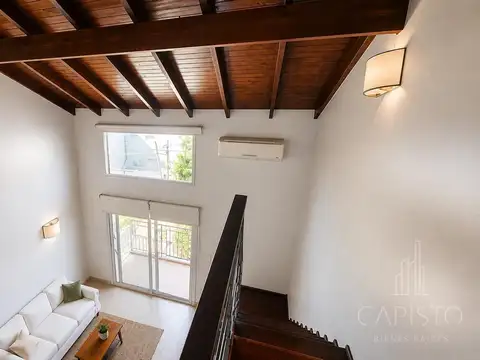 Departamento 2 ambientes con 2 baños