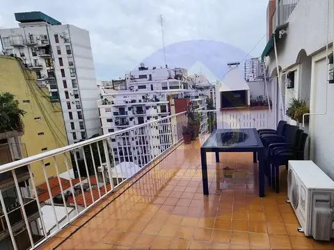 3 Amb-Terraza propia con parrilla- Piso alto- Barrio Norte
