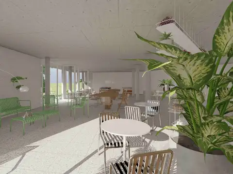 departamento en pozo monoambiente fte  en 3er piso