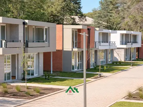 Dúplex en venta en housing Las Veras – 2 o 3 dormitorios con seguridad y amenities en Valle Escondido