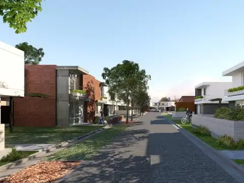 Dúplex en venta en housing Las Veras – 2 o 3 dorm con seg y amenities en Valle Escondido