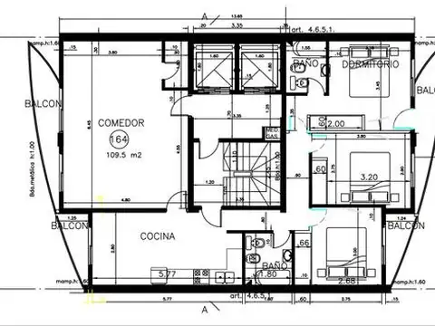 Departamento en Venta de 2 ambientes