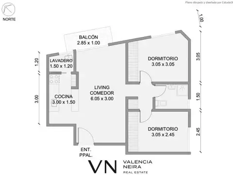 Departamento en Venta de 2 dormitorios