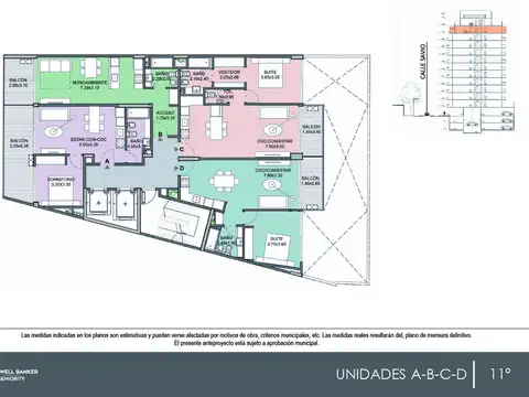Venta departamento 1 ambiente en Las Cañitas Palermo
