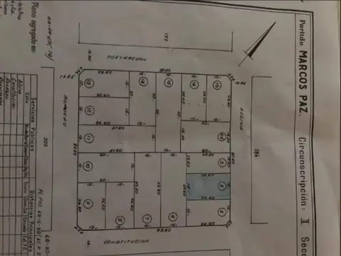 Terreno en Venta en Marcos Paz, Partido de Marcos Paz
