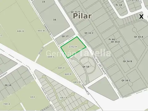Fracción alquiler 9.800 m2 sobre Caamaño La Lonja, Pilar