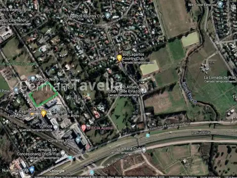Fracción alquiler 9.800 m2 sobre Caamaño La Lonja, Pilar