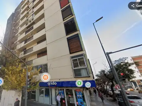 Maipu y Olmos piso 9 balcon externo