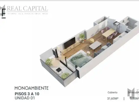 Departamento en Venta 1 año