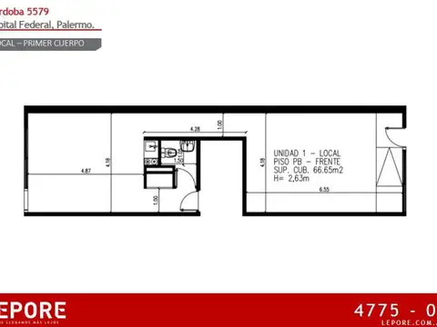 Local - Venta - Argentina, Capital Federal - CORDOBA AV 5579