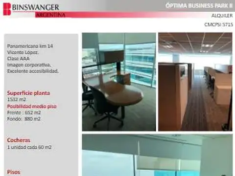 Oficina en  ALF. BOUCHARD al 4100