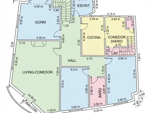 Martín Rodríguez 1000, Piso PA