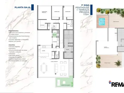 Departamento en Venta de 4 ambientes